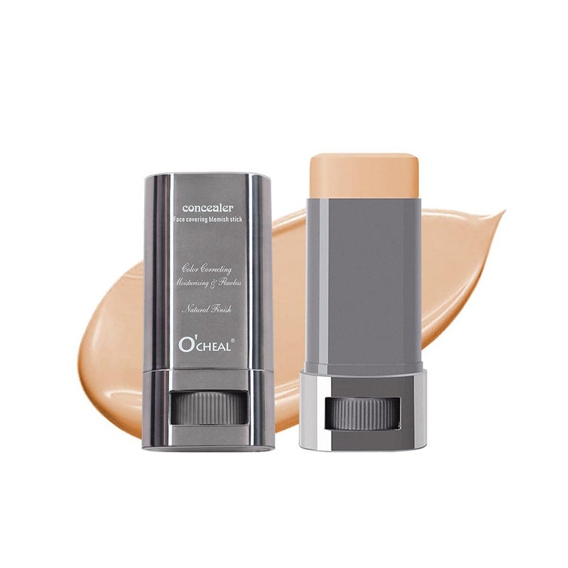 OCHEAL Eraser Foundation Stick, Nose Contouring Cream, Concealer, Acne Scar Brightening Foundation